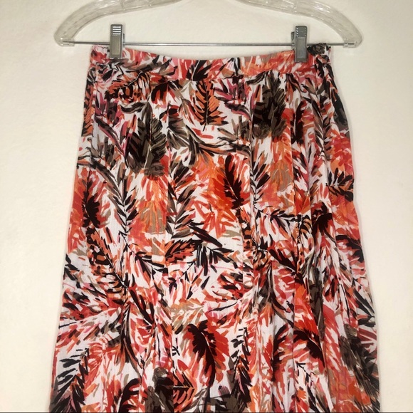 Laura Scott Boho Print Midi Skirt Size Small - Picture 2 of 9